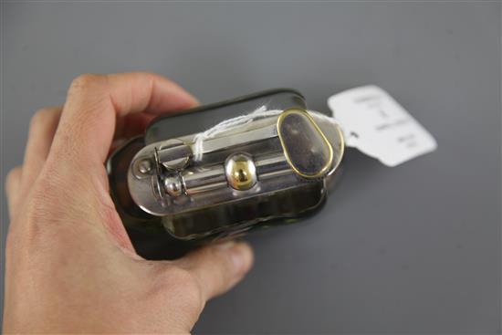 A Dunhill Aquarium lighter, width 3.5in. height 3in.
